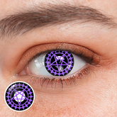 Lentes de contacto de color morado con prescripción de Cosplay Black Butler Covenant